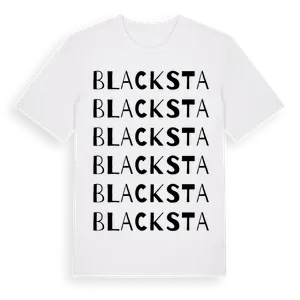 Blacksta ordlek t-shirt – ekologisk bomull t-shirt från Pinshirt