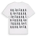 Blåhäll ordlek t-shirt