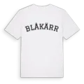 Blåkärr böjd t-shirt