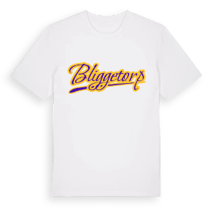 Bliggetorp baseball t-shirt – ekologisk bomull t-shirt från Pinshirt