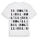 Blindkällan ordlek t-shirt