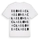 Blombacka ordlek t-shirt