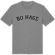 Mid Heather Gray t-shirt med Bo Hage böjd t-shirt