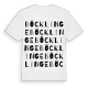 Böcklinge ordlek t-shirt