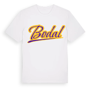 Bodal baseball t-shirt – ekologisk bomull t-shirt från Pinshirt