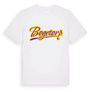 Bogetorp baseball t-shirt – ekologisk bomull t-shirt från Pinshirt