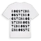 Bogsten ordlek t-shirt