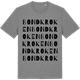 Mid Heather Gray t-shirt med Bondkroken ordlek t-shirt
