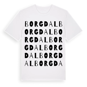 Borgdal ordlek t-shirt – ekologisk bomull t-shirt från Pinshirt
