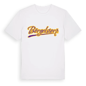 Börgelstorp baseball t-shirt – ekologisk bomull t-shirt från Pinshirt