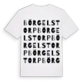 Börgelstorp ordlek t-shirt
