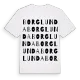 Borglunda ordlek t-shirt