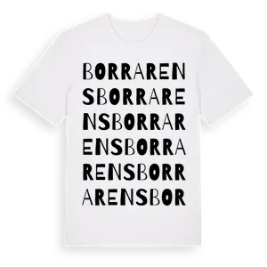 Borrarens ordlek t-shirt – ekologisk bomull t-shirt från Pinshirt