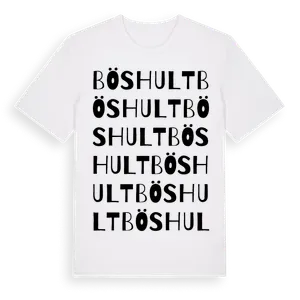 Böshult ordlek t-shirt – ekologisk bomull t-shirt från Pinshirt
