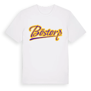 Böstorp baseball t-shirt – ekologisk bomull t-shirt från Pinshirt