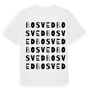 Bosved ordlek t-shirt – ekologisk bomull t-shirt från Pinshirt