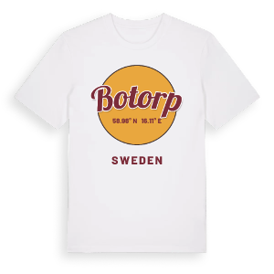 Botorp cirkel t-shirt – ekologisk bomull t-shirt från Pinshirt