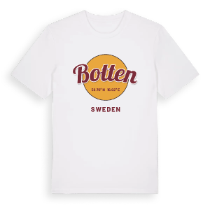 Botten cirkel t-shirt – ekologisk bomull t-shirt från Pinshirt