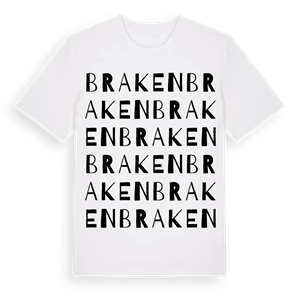 Braken ordlek t-shirt – ekologisk bomull t-shirt från Pinshirt