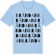 Blue Soul t-shirt med Brändan ordlek t-shirt