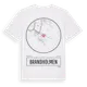 White t-shirt med Brandholmen t-shirt