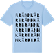Blue Soul t-shirt med Brännkärr ordlek t-shirt