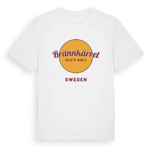 Brännkärret cirkel t-shirt – ekologisk bomull t-shirt från Pinshirt
