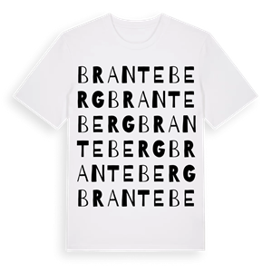 Branteberg ordlek t-shirt – ekologisk bomull t-shirt från Pinshirt