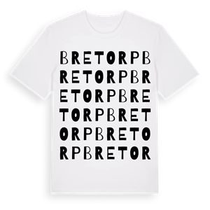 Bretorp ordlek t-shirt – ekologisk bomull t-shirt från Pinshirt