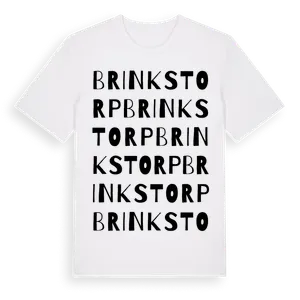 Brinkstorp ordlek t-shirt – ekologisk bomull t-shirt från Pinshirt