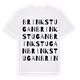 Brinkstugan ordlek t-shirt