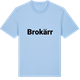 Blue Soul t-shirt med Brokärr fetstil t-shirt