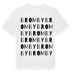 Bromby ordlek t-shirt – ekologisk bomull t-shirt från Pinshirt