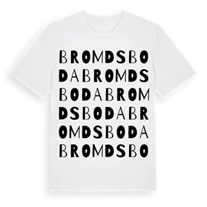 Bromdsboda ordlek t-shirt – ekologisk bomull t-shirt från Pinshirt