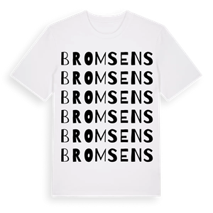 Bromsens ordlek t-shirt – ekologisk bomull t-shirt från Pinshirt