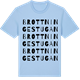 Blue Soul t-shirt med Brottningestugan ordlek t-shirt