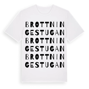 Brottningestugan ordlek t-shirt – ekologisk bomull t-shirt från Pinshirt