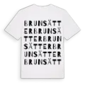 Brunsätter ordlek t-shirt