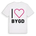 Jag älskar Bygd t-shirt stort tryck