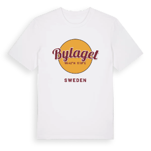 Bylaget cirkel t-shirt – ekologisk bomull t-shirt från Pinshirt