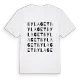 Bylaget ordlek t-shirt