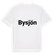 Bysjön fetstil t-shirt