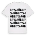 Bysjön ordlek t-shirt