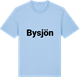 Blue Soul t-shirt med Bysjön fetstil t-shirt