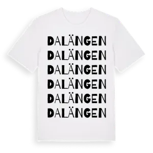 Dalängen ordlek t-shirt – ekologisk bomull t-shirt från Pinshirt