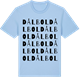 Blue Soul t-shirt med Dålbol ordlek t-shirt