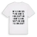 Dålbolsstugan ordlek t-shirt