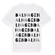 Dalhagen ordlek t-shirt