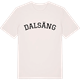Vintage White t-shirt med Dalsäng böjd t-shirt