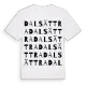 Dalsättra ordlek t-shirt
